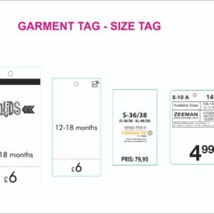 SIZE TAG