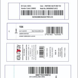 BARCODE LABEL