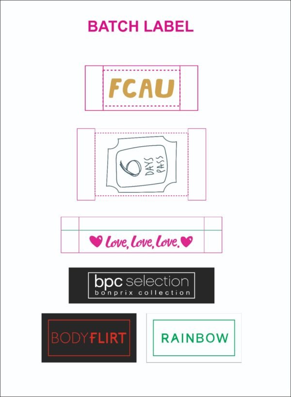 BATCH LABEL